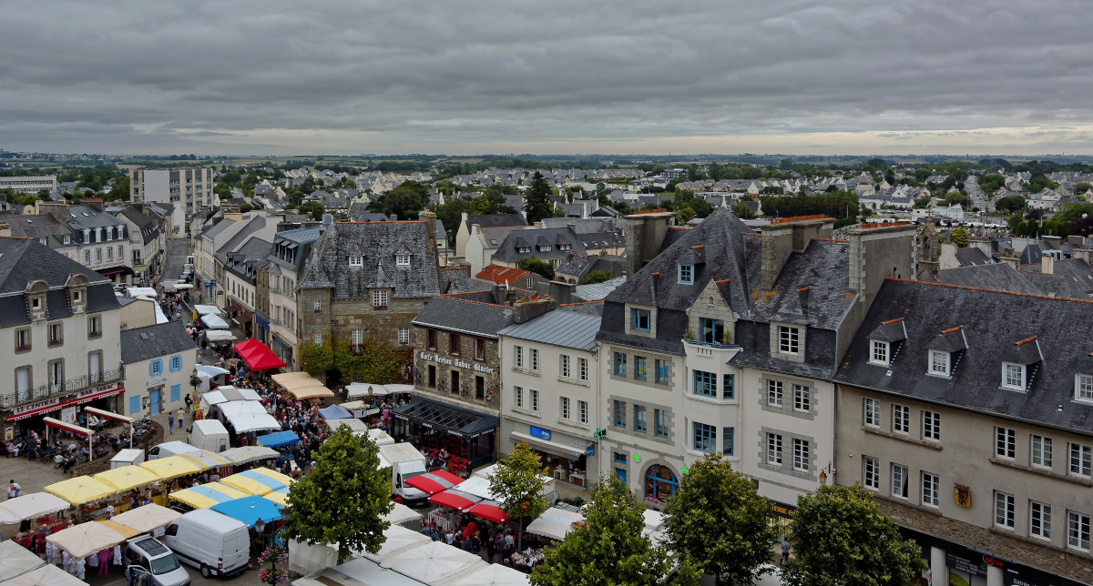 Place du marché de Lesneven (OTCDL - Daniel Nguyen Long)