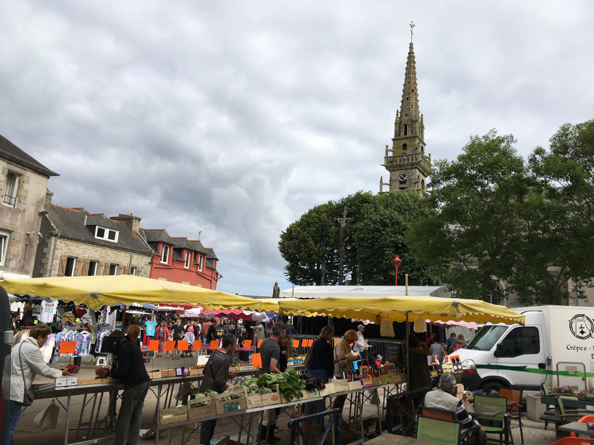 Le marché de Plouguerneau