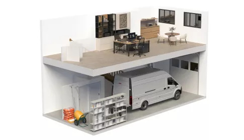 Visuel 9 de l'annonce : Location de cellule d’activité à Brest, porte de Plouzané